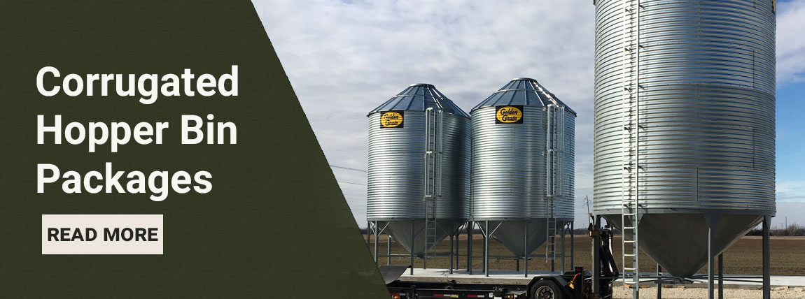 Corrugated Hopper Bin Packages